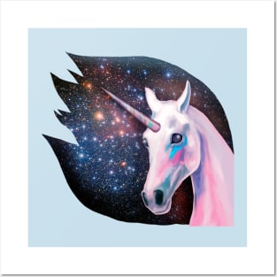 Space Unicorn Posters and Art